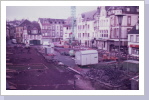 Bau der Fussgängerzone 1983