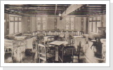 Fornich: Innenansicht der Gaststätte um 1910