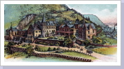 Schloss Brohleck, Postkarte von 1905